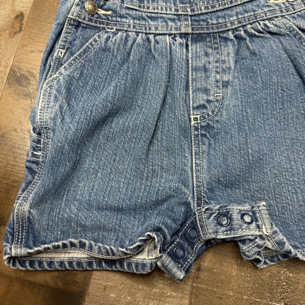 OshKosh B'gosh Blue Denim Overalls Timeless Casual Style